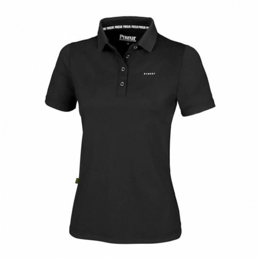 Pikeur Dasha Ladies Polo Shirt, black, size 44